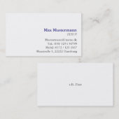 Professionell Visitenkarten 名刺 (正面/裏面)