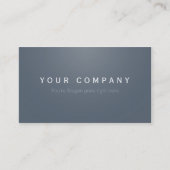 Professionelle Business Visitenkarten grey / grau 名刺 (正面)