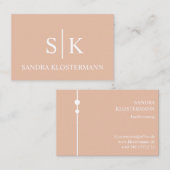 Professionelle Roase Visitenkarten Vorlage - 名刺 (正面/裏面)