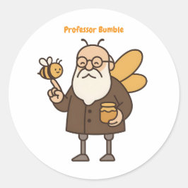 Professor Bumble Kids Sticker Pack ラウンドシール