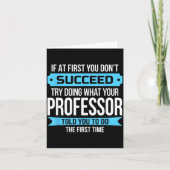 Professor Funny Appreciation Gift カード (正面)