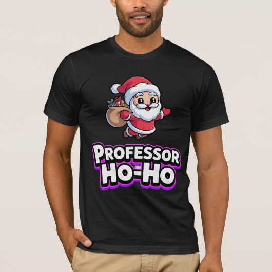 Professor Ho Ho Christmas Tシャツ (正面)