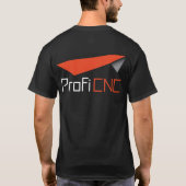 ProfiCNCの基本的なティー Tシャツ (裏面)