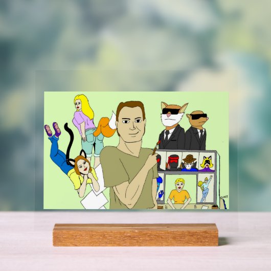 profile アクリルサイン (ニュートラル)