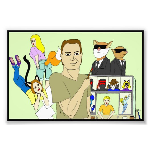 profile フォトプリント            (正面)