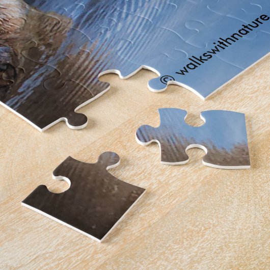 Profile of a Juvenile Double-Crested Cormorant ジグソーパズル (側面)