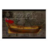 Profile Painting of Ship Jersey ポスター (正面)