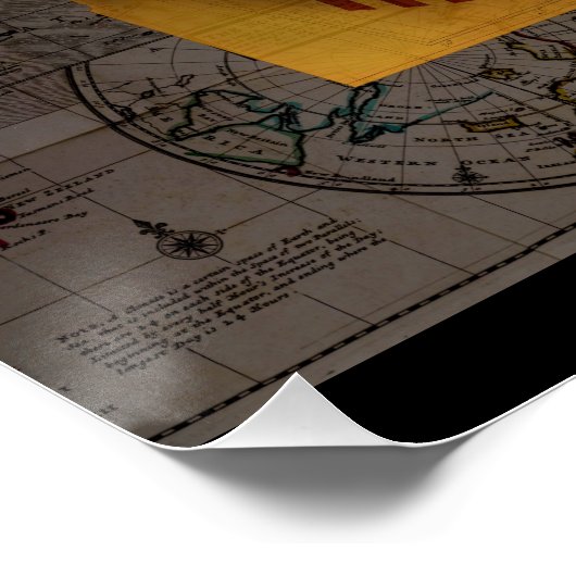 Profile Painting of Ship Jersey ポスター (コーナー)