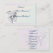 profilecard_chubby_horizontal白馬の頭部… 名刺 (正面/裏面)