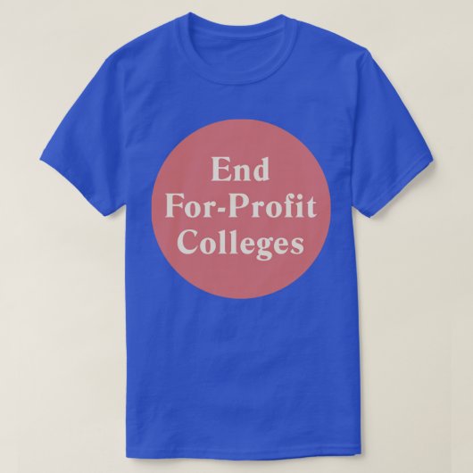 Profit大学の終了 Tシャツ (デザイン正面)