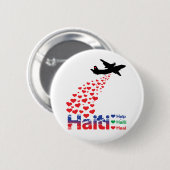 Profit to - Haiti Air Drop - Round Button 缶バッジ (正面&裏面)