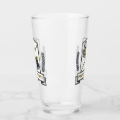 Profsおよびガラス頂上パイントのパイントの タンブラーグラス (左)