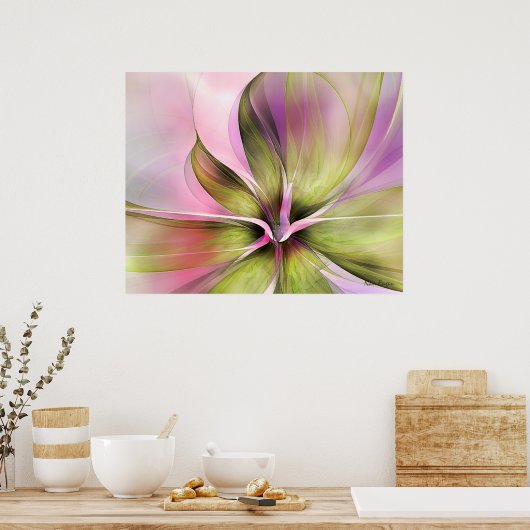 Profusion of Petals Wall Art ポスター (キッチン)