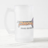 Progarchives.comの役人によって曇らされるマグ フロストグラスビールジョッキ (左)