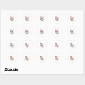 ProgrでKony Nurse Advocate Gift Nurse Advocate ハートシール (シート)