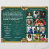 Programa Celebración de la Vida de Oro y Verde (裏面)