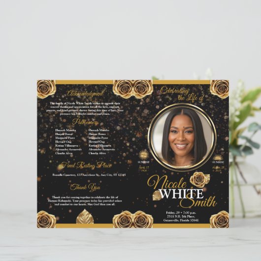 Programa de Celebración de la Vida de Oro y Negro (スタンド正面)