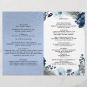 Programa de Quinceanera Azul, Aluminio Azul (裏面)