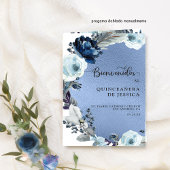 Programa de Quinceanera Azul, Aluminio Azul