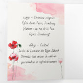 Programme "Coquelicots" 三つ折りプログラム (内部最初)