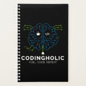 Programmer Brain Coding Daily Planner プランナー手帳 (正面)