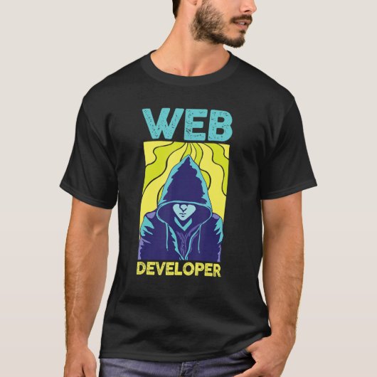 Programmer Coding  Programming Language  Web Devel Tシャツ (正面)