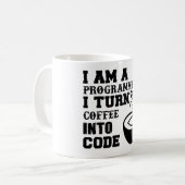 Programmer - Coffee コーヒーマグカップ (正面左)