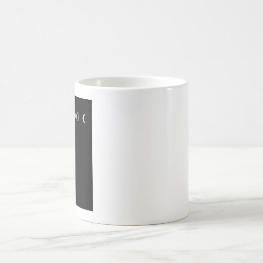 Programmer Life Cycle Loop (while loop) コーヒーマグカップ (中央)