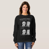 Programmer Problem It Works Computer Software Engi スウェットシャツ (正面フル)