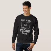 Programmer Programming Expert Software Developer C スウェットシャツ (正面フル)