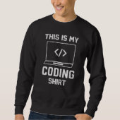 Programmer Programming Expert Software Developer C スウェットシャツ (正面)