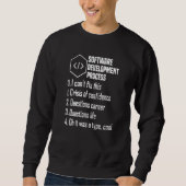 Programmer Software Developer Computer Engineer Ne スウェットシャツ (正面)