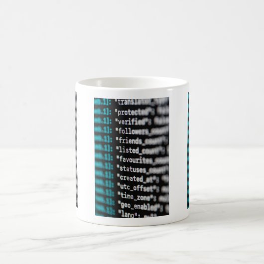 Programmers code Mug コーヒーマグカップ (中央)