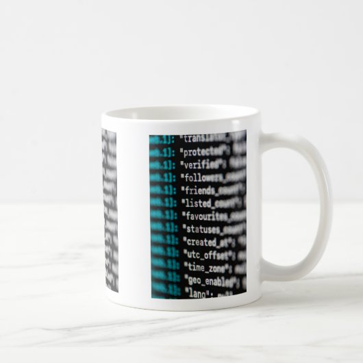Programmers code Mug コーヒーマグカップ (右)