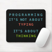 Programming Mindset Quote for Coders & Developers マウスパッド (マウス)