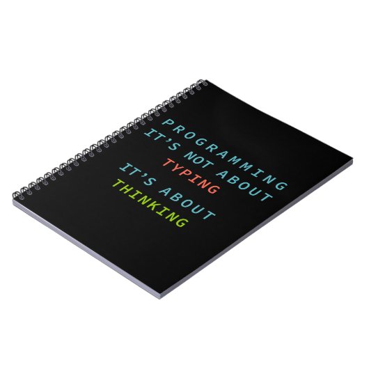 “Programming Quote Notebook for Coders & Developer ノートブック (左側)