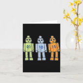 Programming Robot 01 10 11 カード (黄色い花)