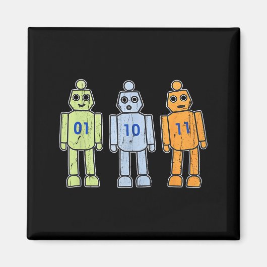 Programming Robot 01 10 11 マグネット (正面)