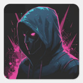 Programming Sticker - Fun Code & Tech Design for  スクエアシール (正面)