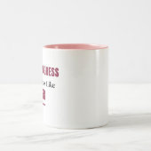 Progress Looks Like Her ピンクマグカップ - 女性へのギフト ツートーンマグカップ (中央)