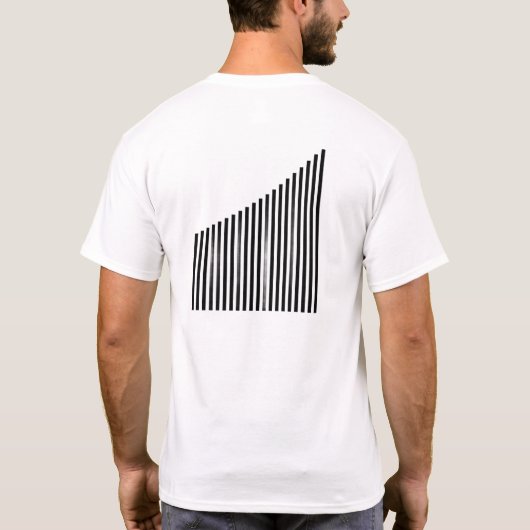 Progress Loves Routine Motivational Men’s T-Shirt  Tシャツ (裏面)