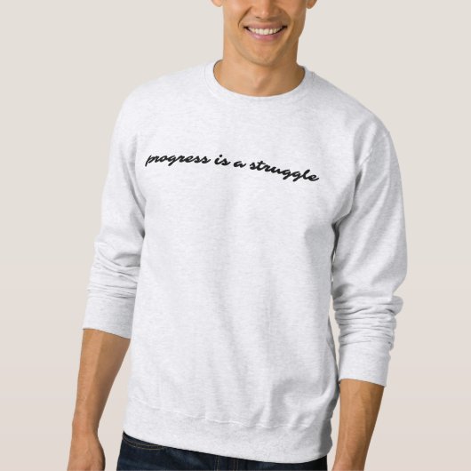 Progress Men's Basic Sweatshirt スウェットシャツ (正面)