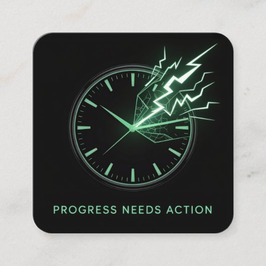 Progress Needs Action エンクロージャーカード (正面)