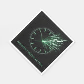 Progress Needs Action スタンダードランチョンナプキン (角)