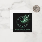 Progress Needs Action ノートカード (正面/裏面インサイチュ)