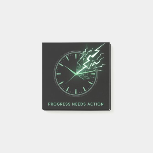 Progress Needs Action ポストイット (正面)