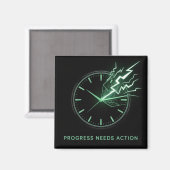 Progress Needs Action マグネット (正面/裏面)