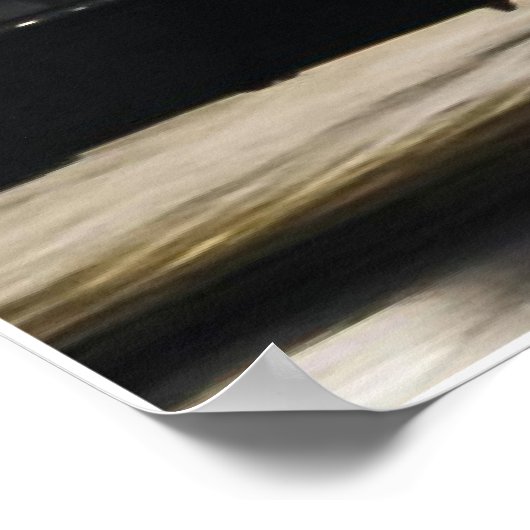 Progress Needs Patience Car Quote Poster ポスター (角)