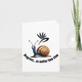 Progress..no How Slowステッカー カード (正面)