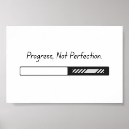 Progress Not Completeness - Poster Art ポスター